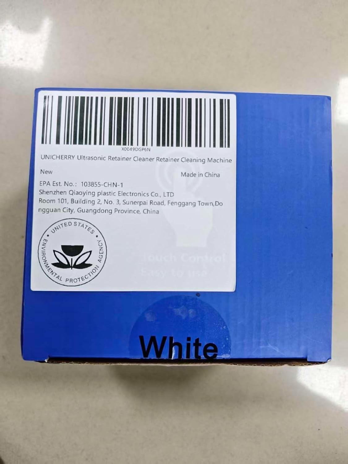 Ultrasonic Retainer Cleaner Machine - 45kHz for Dentures, Mouth Guards, Aligners