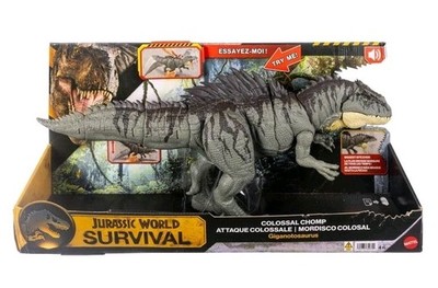 Jurassic World Survival Colossal Chomp Giganotosaurus Figure Big