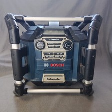 BOSCH PB360S 18V Power Box Jobsite Radio Working Condition