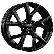 ALUFELGE GMP MENTOR FUR HONDA CIVIC 4H 7X17 5X114,3 GLOSSY BLACK HB8