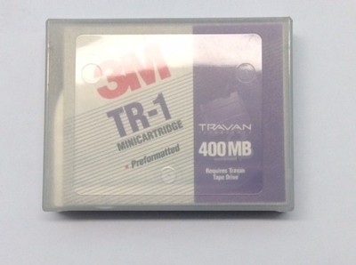 3M Imation TR-1 Minicartridge, NEU, 400 MB vorformatiert.