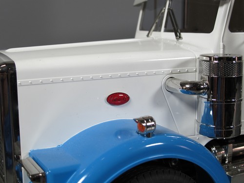 Grille Chromée Aluminium 1/14 Pour Camion Tamiya Peterbilt - Customisation Modélisme