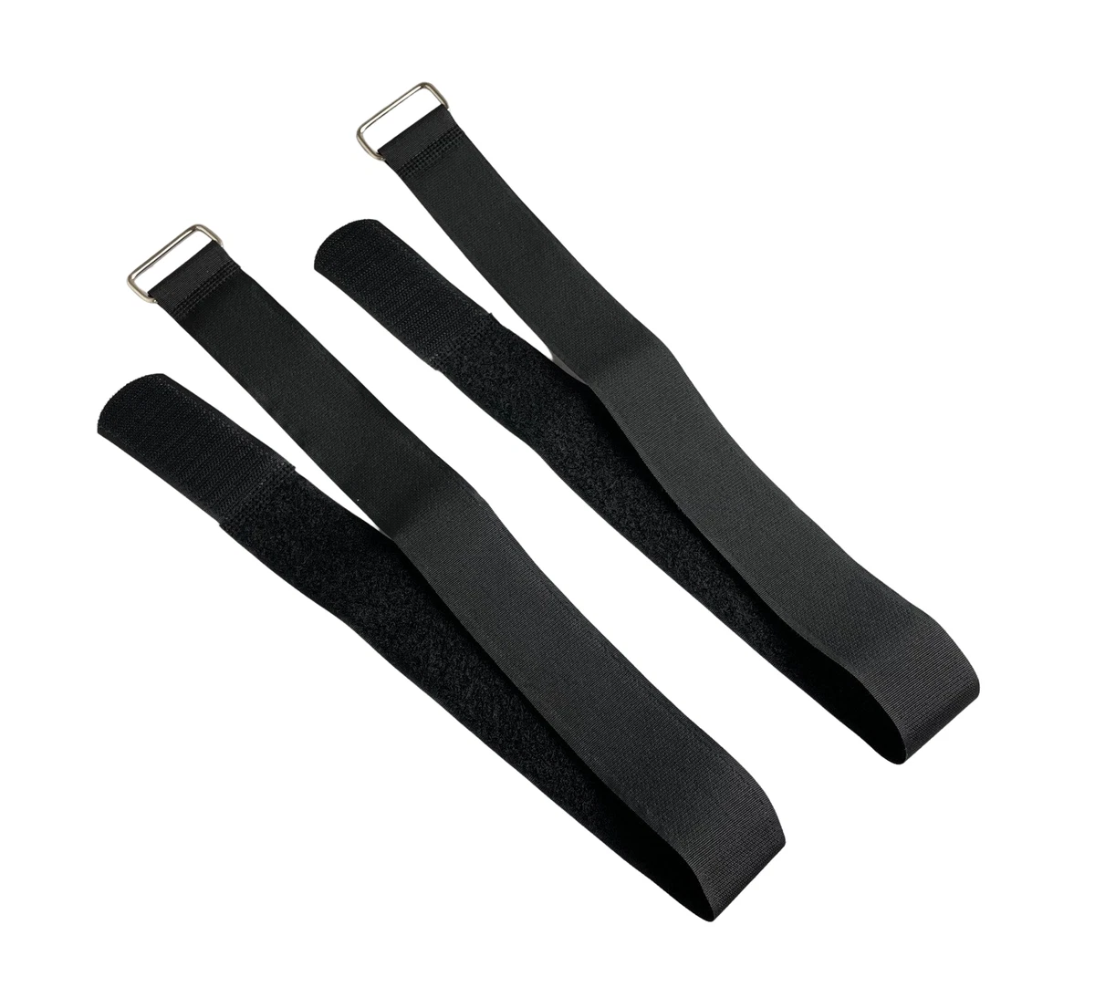 Black Hook and Loop Heavy Duty Strap Strapping Cable Ties with