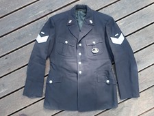 Orig. Polizei dunkelblaue Uniformjacke Hamburg 50´ziger Jahre mit DLRG Abzeichen
