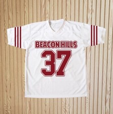 Youth/Men Jackson Whittemore 37 Lacrosse Jersey Beacon Hills Teen Wolf White