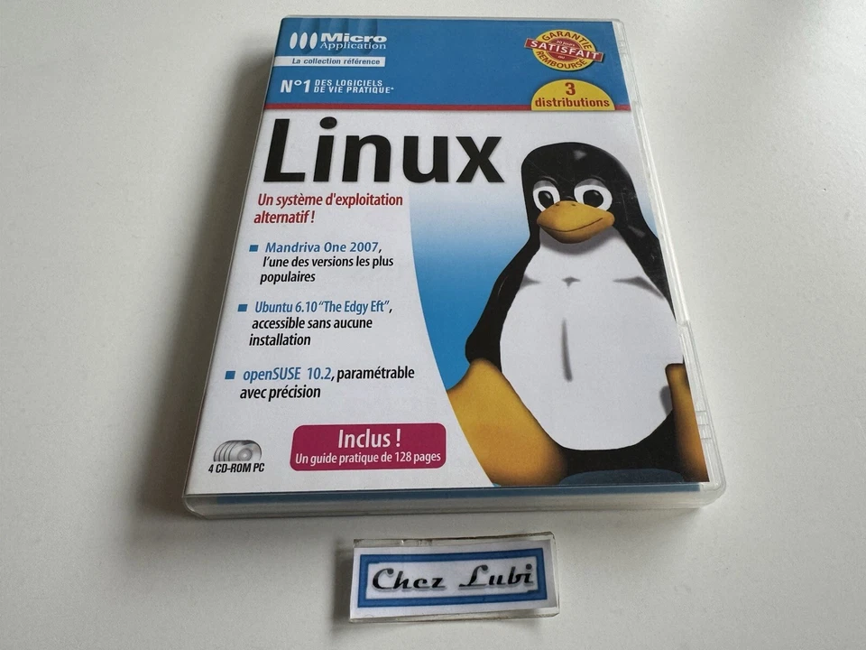 Micro Application Linux - Mandriva One 2007 + Ubuntu 6.10 + OpenSUSE 10.2 - FR - Photo 2/3