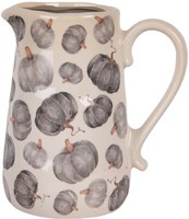 Clayre & Eef Dekorationskanne KüRbismotiv 21X15X23 Cm