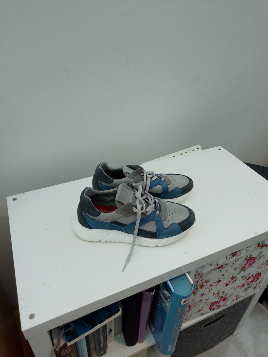 Dune London B-Light Rubber sole Trainers Tungston Size 42/9M UK