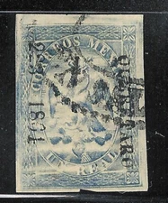 uat51 Mexico 1864 Queretaro 223-1864 p.lll Sc#21a Mc#20lllb VF