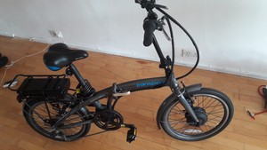 apollo electric folding bike