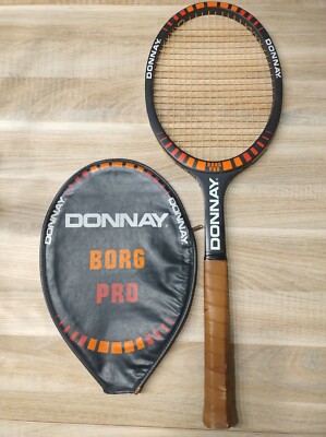 Raquette De Tennis Donnay Pro Ceramic 4 - Céramique Graphite - Taille Manche 4 1/2 - Occasion Belgique