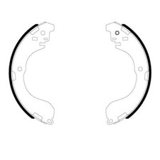 Textar 91085800 Bremsbackensatz Hinten für Nissan Juke F15