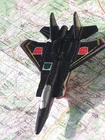 Grumman F-14 Tomcat BANDAI MACAU 1985 Robot Transformer Airplane Toy Vintage