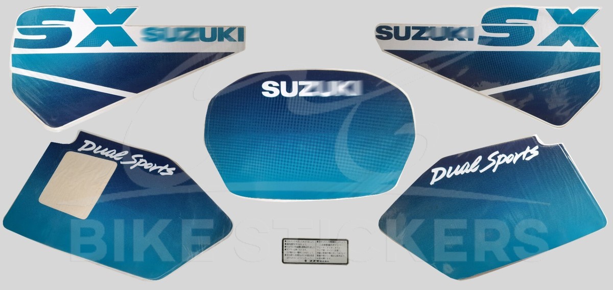 Custom made Graphics Tank and Side cup vinyl sticker decal set for