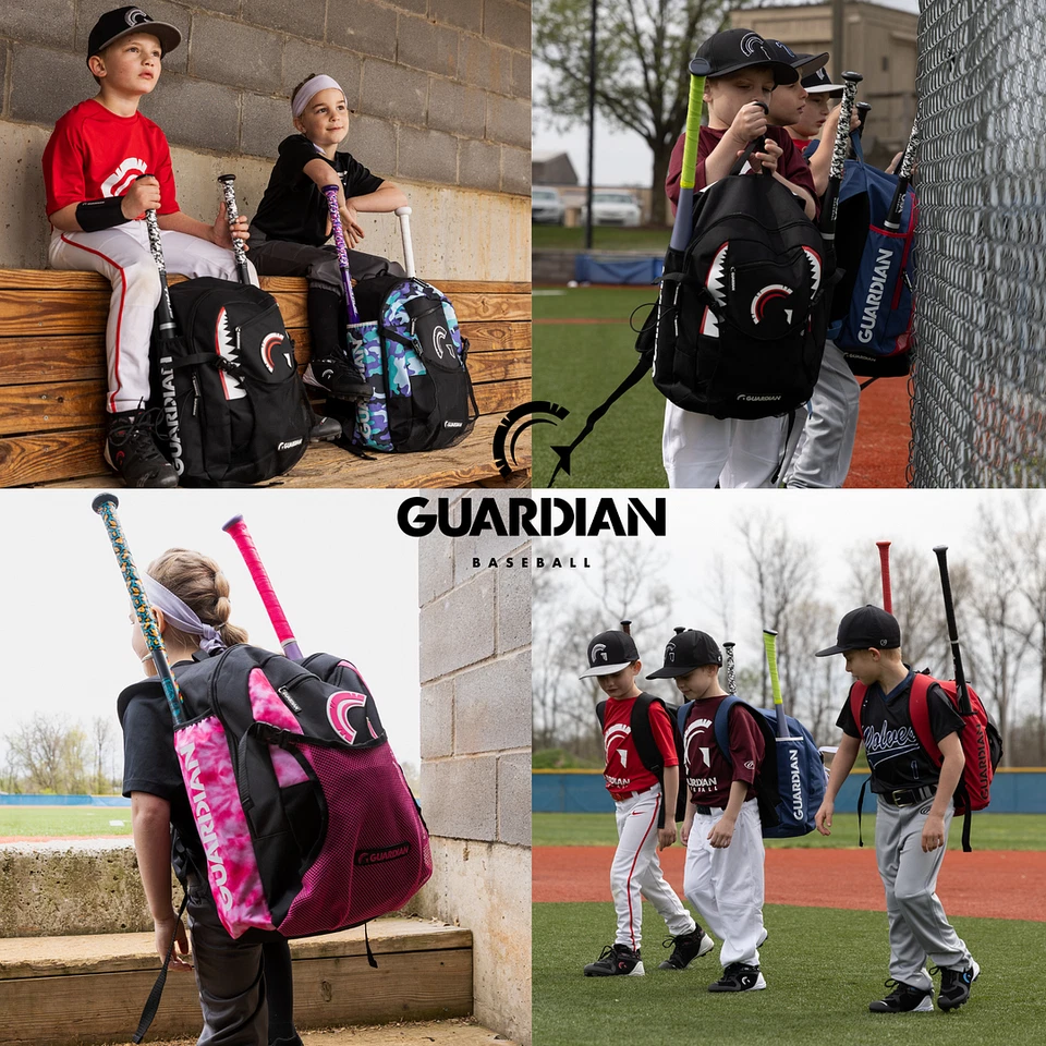 Paquete de bate bolsa de bateo de softbol de béisbol juvenil de novato Guardian Foto 2 de 3