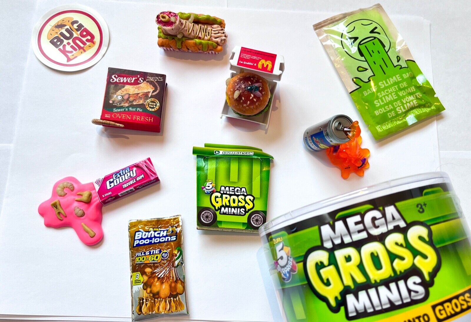 Zuru Mega Gross Minis Mini Brands Pick Your Toy Combine Shipping NEW RELEASE
