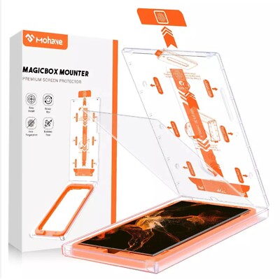   2x Samsung Galaxy S24 Ultra  Panzerfolie Display Schutzglas + Anbringhilfe  