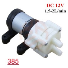Mini Aquarium Pump R385 6V~12V Fish Tank Motor for Diaphragm Pump Water/AIR Pump