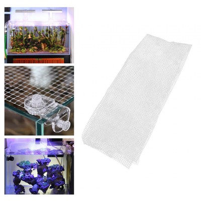 Tank DIY Aquarium Screen Transparent Multi Used Anti- Sturdy Pet Netting Fence
