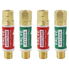 Oxygen Acetylene Flashback Arrestors Set 2set Torch End