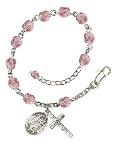 TÚ ELIGES Pulsera Rosario Mujer Santa Plata Bienaventuranza Junio Piedra Natal NUEVO - Imagen 62 de 140