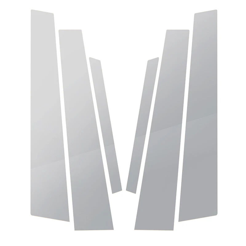 Window Pillar Posts Sticker Silver For Mercedes-Benz S-Class W221 2007–2013 - Изображение 4 из 4