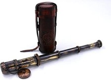 Vintage Ship Brass Telescope Marine Sailor Watching and Trekking Royal Navy Devi