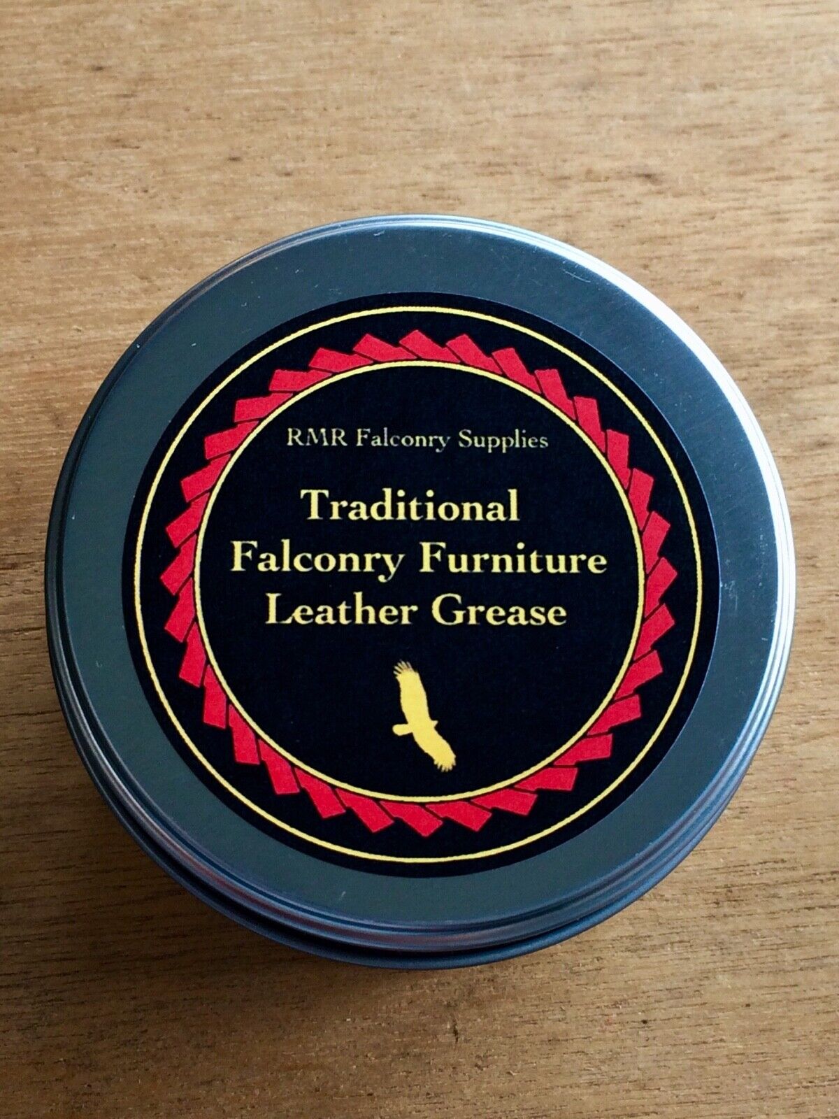 Falconry Furniture Traditional  Leather Grease 250ml Jesses / Anklets / Glove 