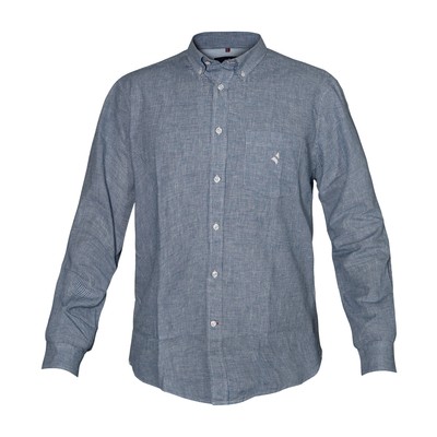 Camicia Uomo NAVIGARE Misto Lino Button D Taglie S / 7XL Art.91100BD | eBay
