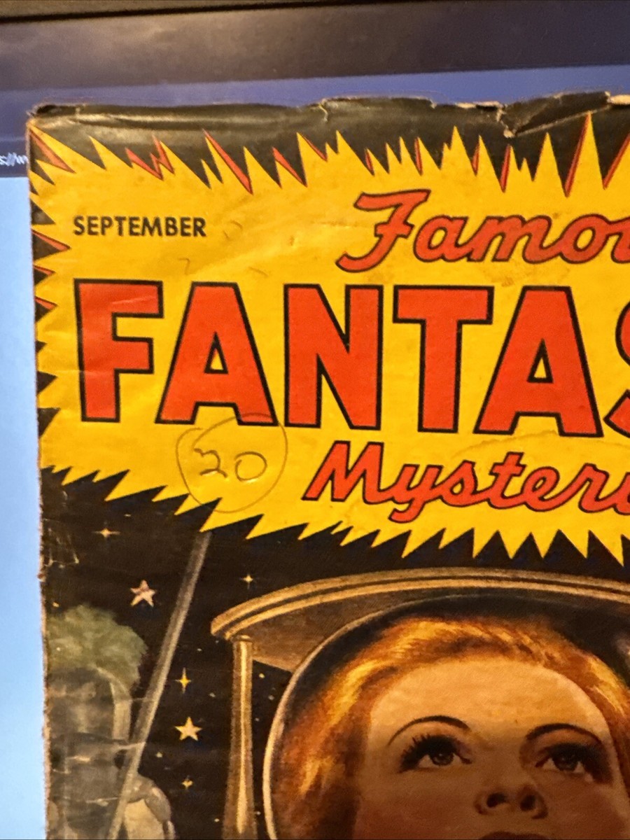 Famous Fantastic Mysteries (Pulp) | Vol 6 - Issue #6 (Sept, 1945