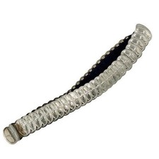 NICE 80  s Vintage Stretchy Belt Coin-type Silver Tone Medallions