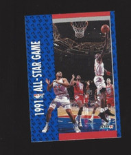 Michael Jordan 1991 Fleer All-Star game card #238 
