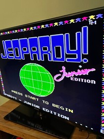 Jeopardy Junior Edition - with Manual (Nes, Nintendo Entertainment System)