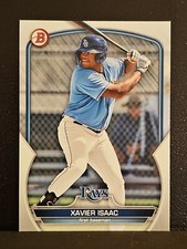 2023 Bowman Draft #120 Xavier Isaac RAYS 