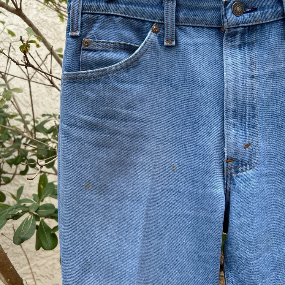 Pantalones de mezclilla vintage de los 90 JCPenney hechos en EE. UU. pierna recta lavados a la piedra 34x29 para hombre” Foto 2 de 4