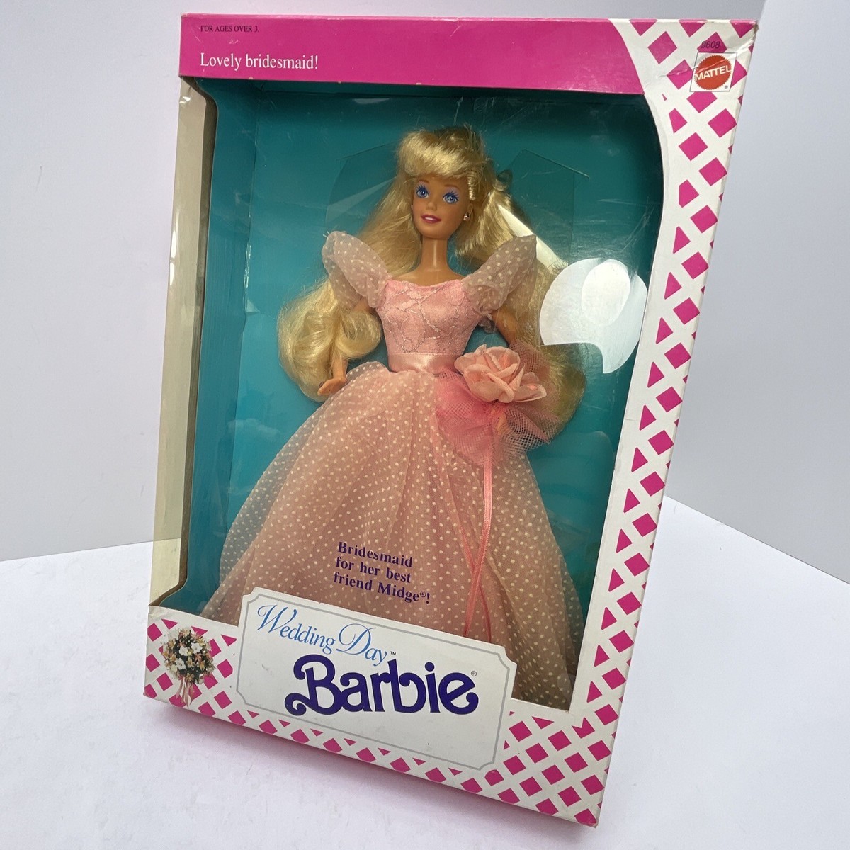 WEDDING DAY BARBIE Bridesmaid for Best Friend Midge #9608