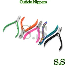 Cuticle Nippers Remover Nail Clippers Cutters Manicure Skin Care Tool (Choose)