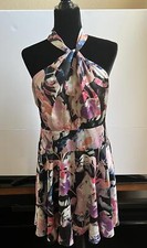 Guess By Marciano Floral Halter Dress Size Large