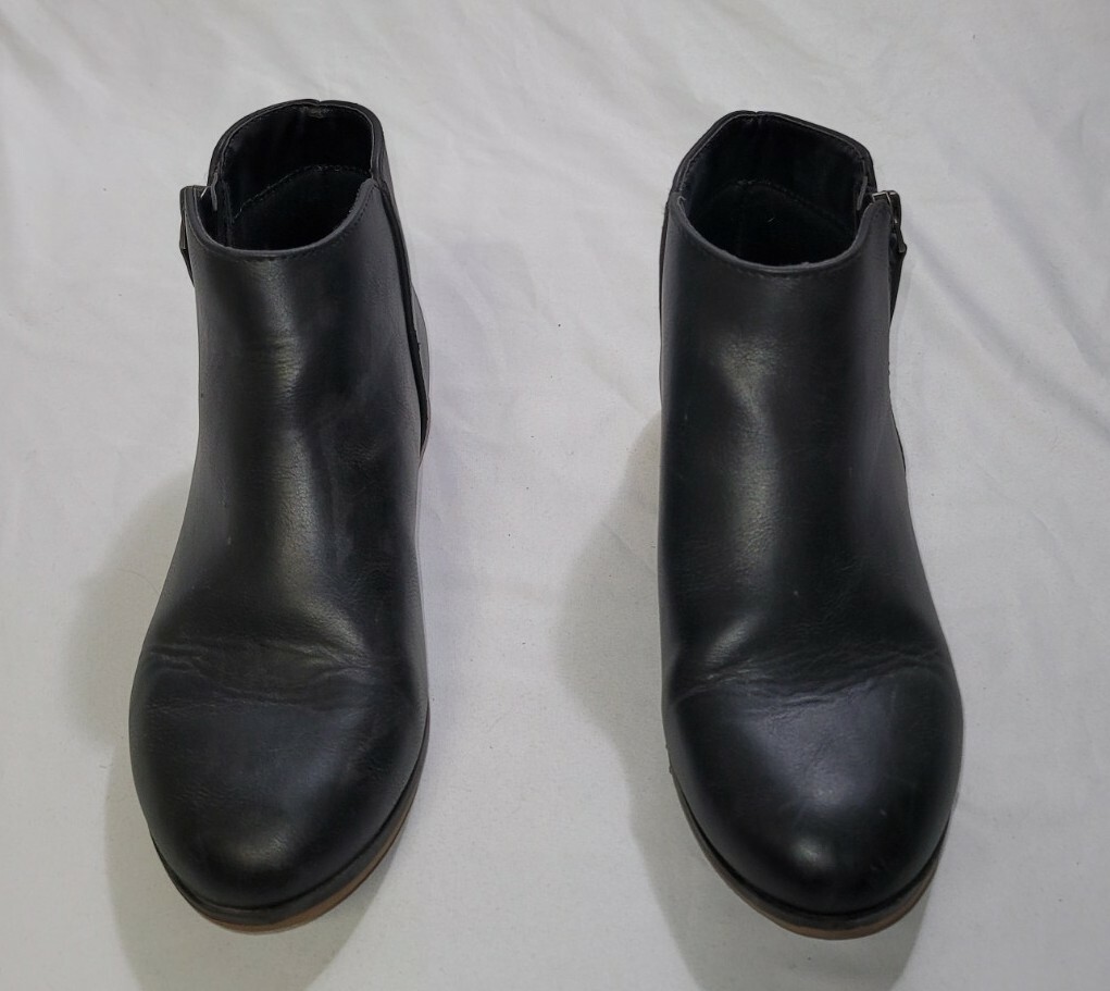 Black Ankle Boots #SH1-19 