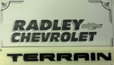 NEW GM OEM 19-23 TERRAIN FRONT DOOR EXTERIOR TRIM- NAMEPLATE GMC 84376477