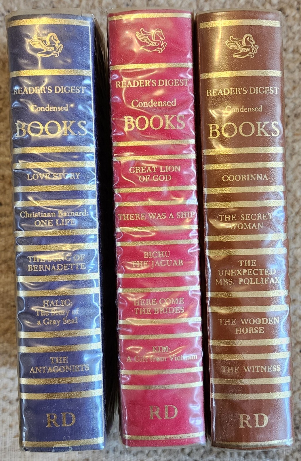 Vintage Reader's Digest Condensed Books Bulk Lot 56 Stories Hardcover