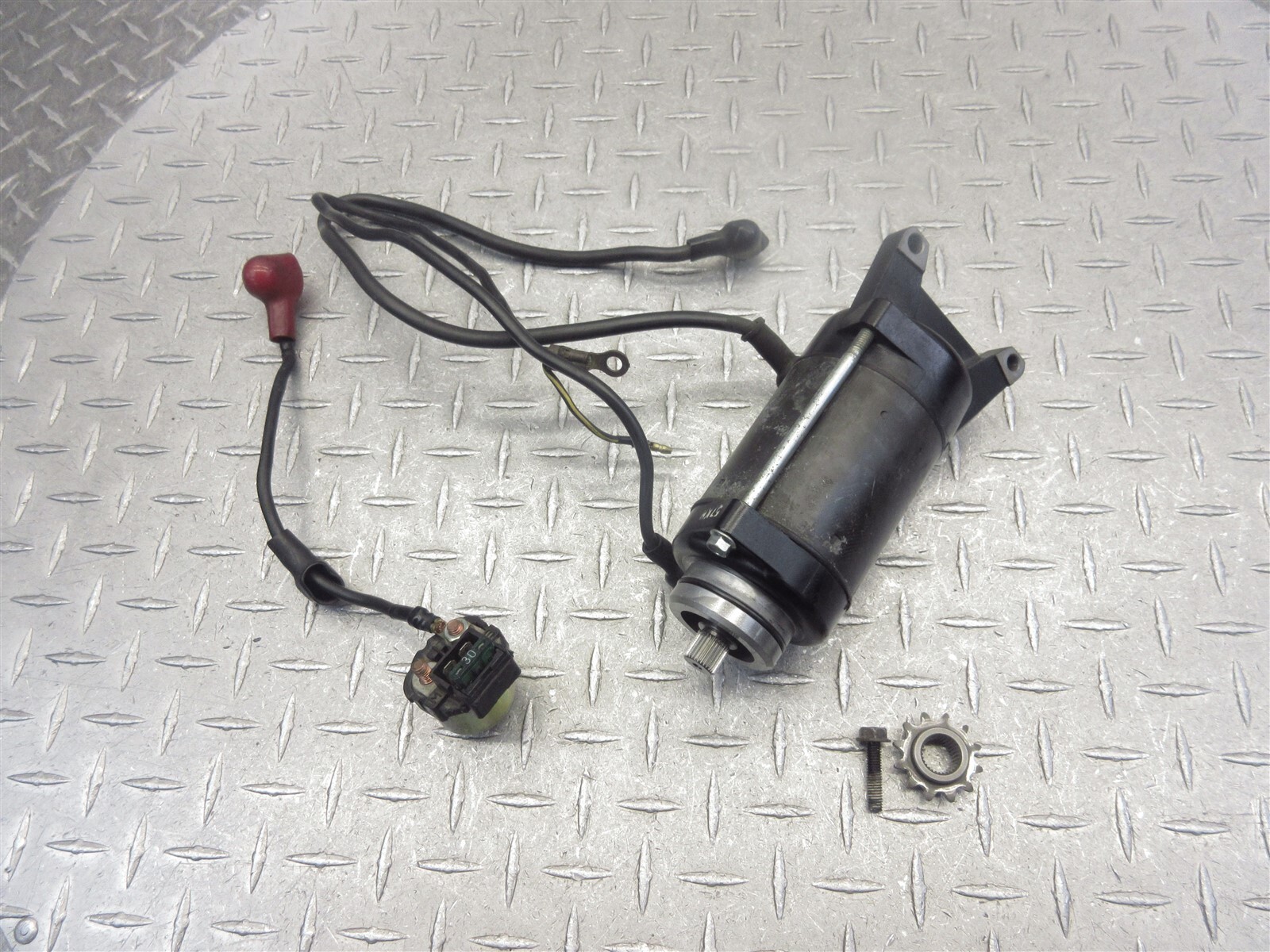 2006 9409 Kawasaki EX500 500R Ninja Starter Motor Solenoid Relay Gear