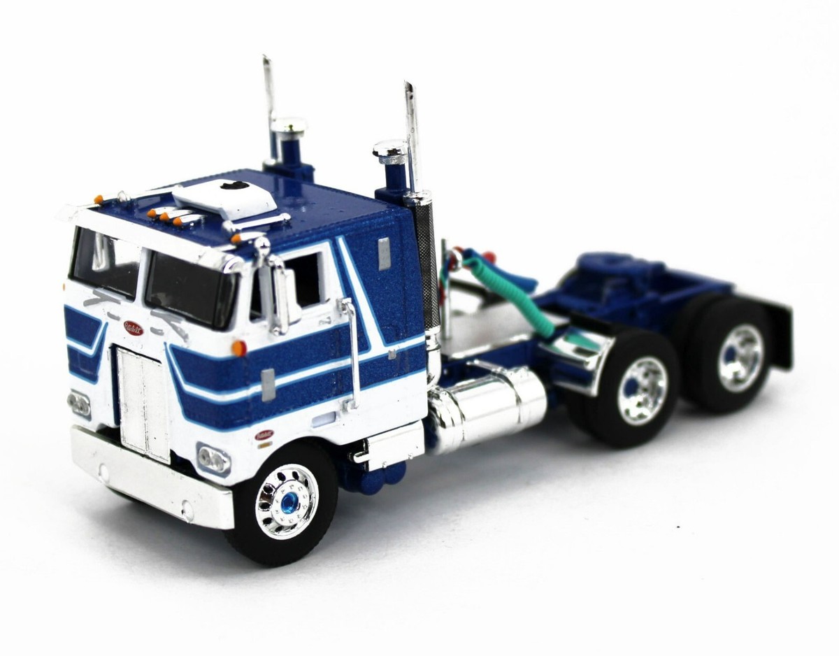 2022 DCP 1:64 *SURF BLUE & WHITE* Peterbilt 352 COE w 2022 DCP 1:64 *SURF BLUE & WHITE* Peterbilt 352 COE w