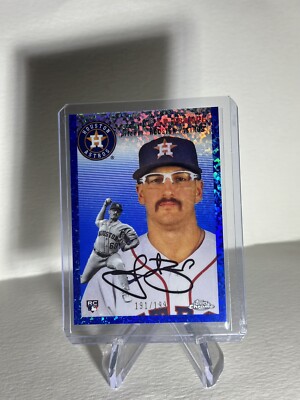 J.P. France 2023 Topps Chrome Platinum Rookie RC Blue Speckle /199 Astros