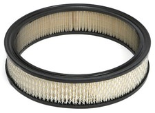 10" x 2" Replacement Round Air Cleaner Filter Element - Holley Edelbrock