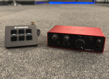 Elgato Stream Deck Mini w/ Scarlett Solo 4th Gen