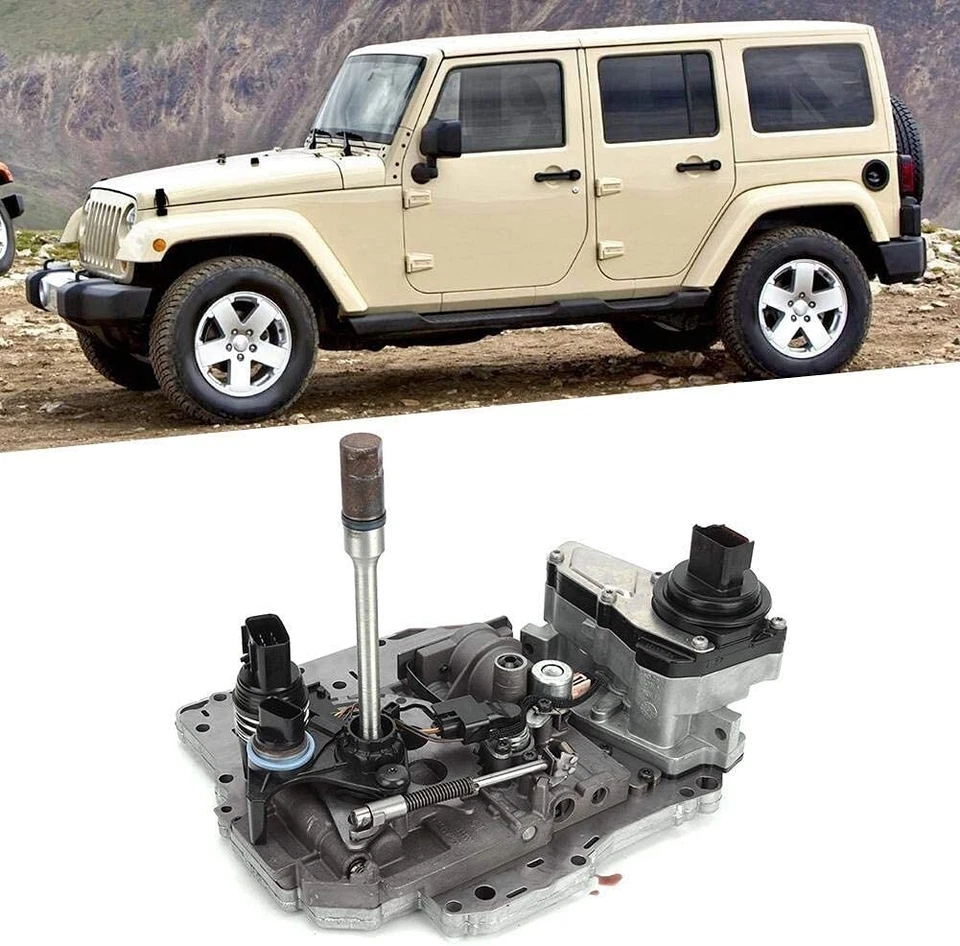 Cuerpo de válvula de transmisión Dodge 42RLE con conector de enchufe 2 enchufes 2007-UP Foto 3 de 4