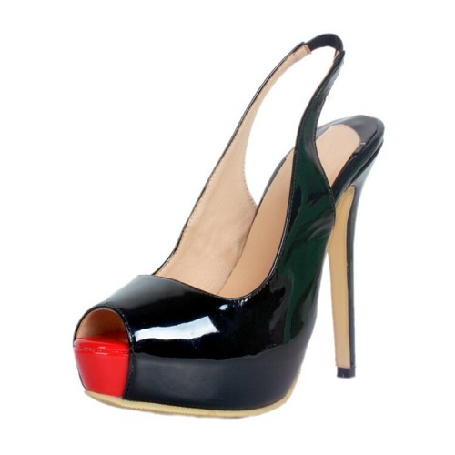 platform slingback shoes