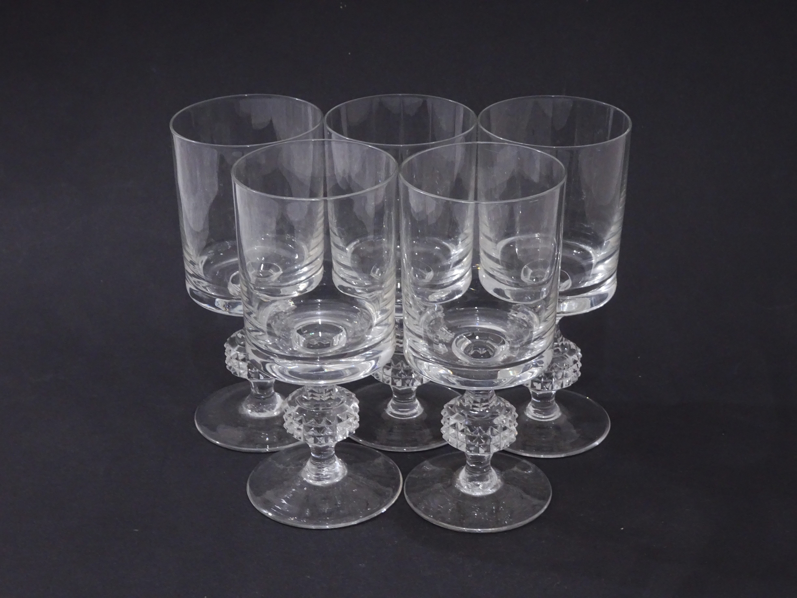 6XP46H - 5 x Irina Spiegelau Design Wein Glas - Vintage - 14 cm