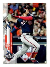 Juan Soto 2020 Topps World Series Highlights #6 Baseball Card